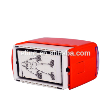 Office Self Inking Rubber Stamp Plastic Stamp