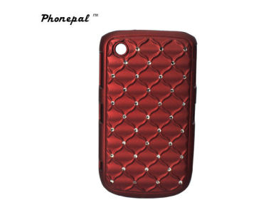 Simple Design Pc+ Insert Rhineston Blackberry Protective Case For Blackberry 8520