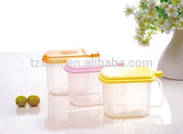 Seasoning Box 400ml,plastic seasoning box with lid