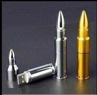 fashion style bullet shape usb flash drive