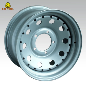 Customized 15 Inch Chrome Trailer Steel Rim