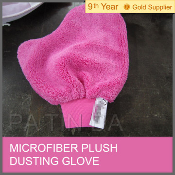 microfiber plush cleaning glove