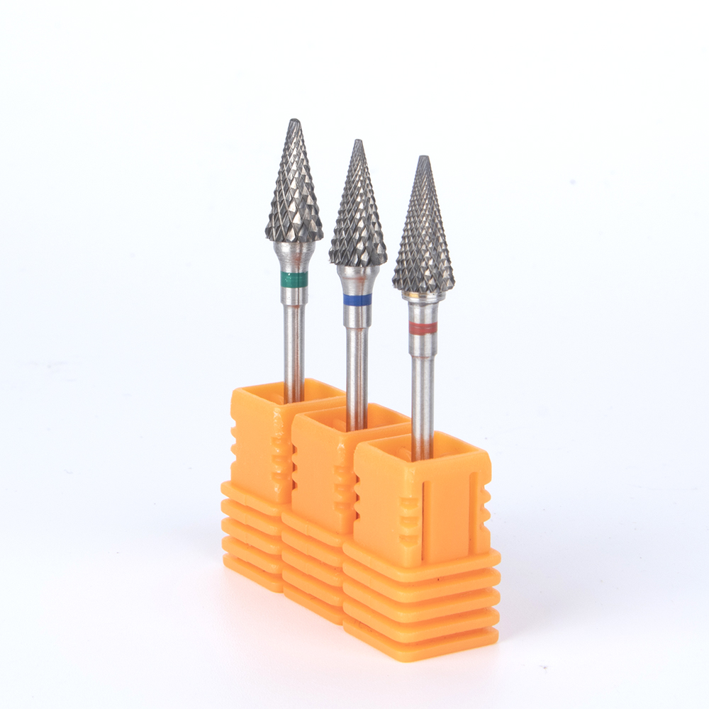 5 in 1 cuticle efile bit barrel carbide nail drill bit