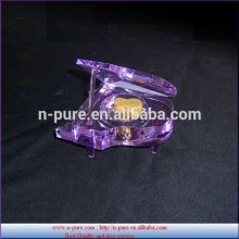 Clear Music Box fashion Crystal Piano