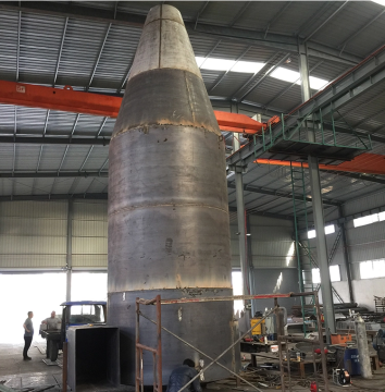 Large-scale steel structure processing