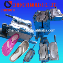 automatic injection Two colors PCU and PVC thong flipflop slipper plastic mould china