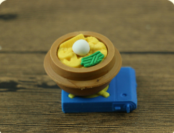 The Kitchen Shaped Pizza Eraser For Kids