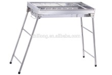 wood stove camping tools stainless steel one time used bbq grill