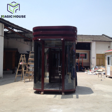 Economical Small wooden sentry guard house tool house Timber Cabins small prefab house