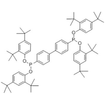 Phosphorous trichloride, reaction products with 1,1'-biphenyl and 2,4-bis(1,1-dimethylethyl)phenol CAS 119345-01-6
