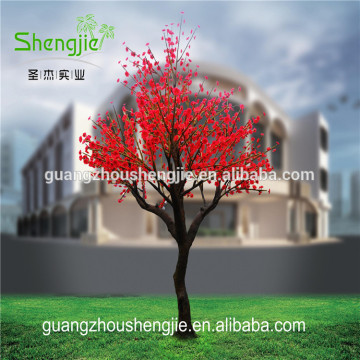 SJLJ013609 artificial cherry blossom tree fake lighted artifical cherry blossom tree led tree