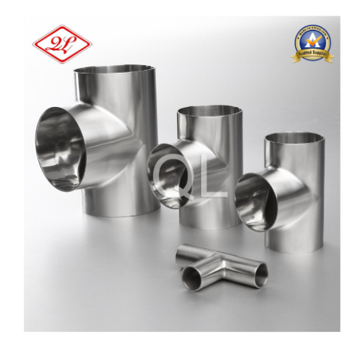 Sanitary Stainless Steel Welded Equal Tee