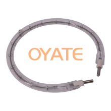 90mm Outer Diameter 220V 400W Round Halogen Heat Lamps Quartz Tubes