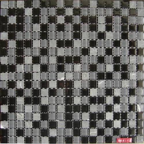 Stone Chip klasik 15mm campuran kaca mosaik