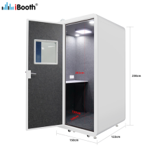 Soundproofing vocal recording booth