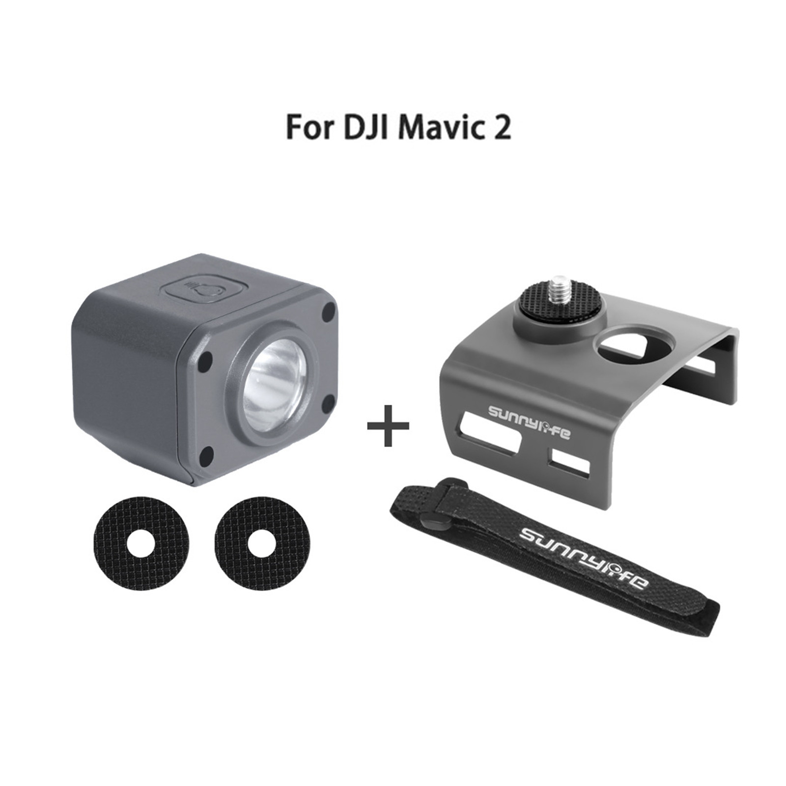 Sunnylife Mini2 Mavic 2 Mavic Air2 Searchlight Mount Bracket Drone Night Aerial Photography Fill Light Four Styles