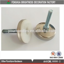 adjustable metal plastic leveling feet, table leveling feet, cabinet leveling feet