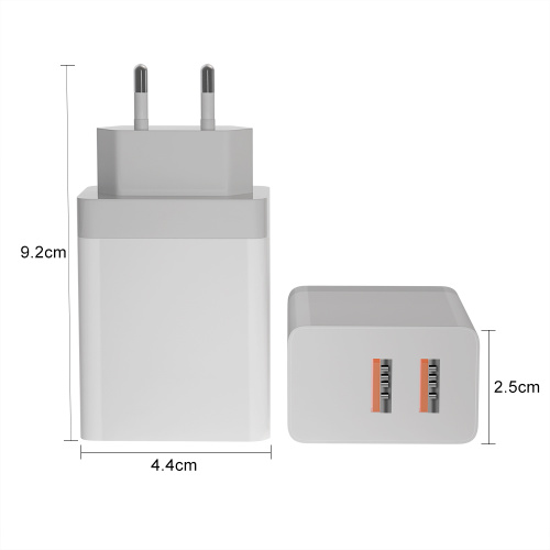 USB Wall Charger 15.5W Telefoon Oplaadadapter
