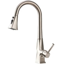 Adjustable Deluxe Pull Down Kitchen Faucet Sprayer