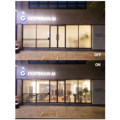 PDLC Magic Smart Glass Self Adhesive Smart Film