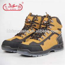 Steel midsole safety shoes with steel toe