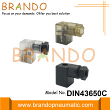 DIN 43650 Conector elétrico de bobina solenóide forma C