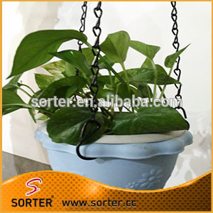 Flower basket hanging chain