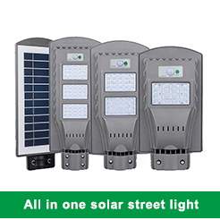 High Quality led solar street light 100W Solar Lamp With Panel And Lamp Pole LED Street Light