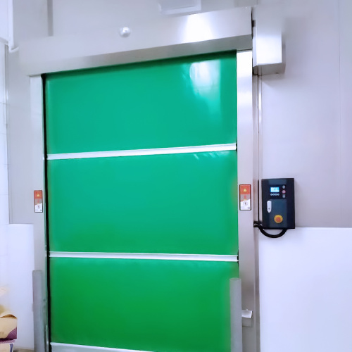 Pintu rana PVC bergulung untuk gudang bengkel