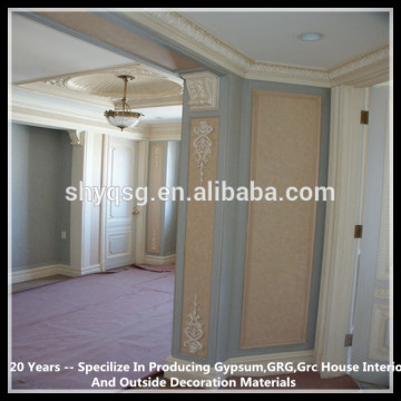 House Inside Renovation Gypsum Wall&Ceiling Panel Plaster Decorative Moulding