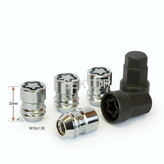 Standard Acorn New Chrome Wheel Lock?