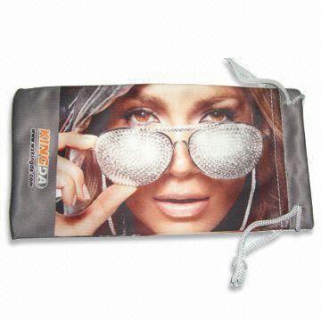 Sunglass Pouch for Promotional Gifts, Customized Sizes and Printings Accepted