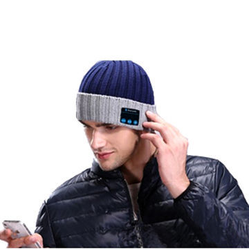 Portable BT Music Knit Hat, Fashion Design, Knitted Materials, Teenager