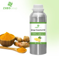 Óleo de gengibre 100% puro de óleo essencial Premium natural para massagem grande garrafa grande com tratamento de cabelo de cabelo de gotas Tratamento de perda de cabelo