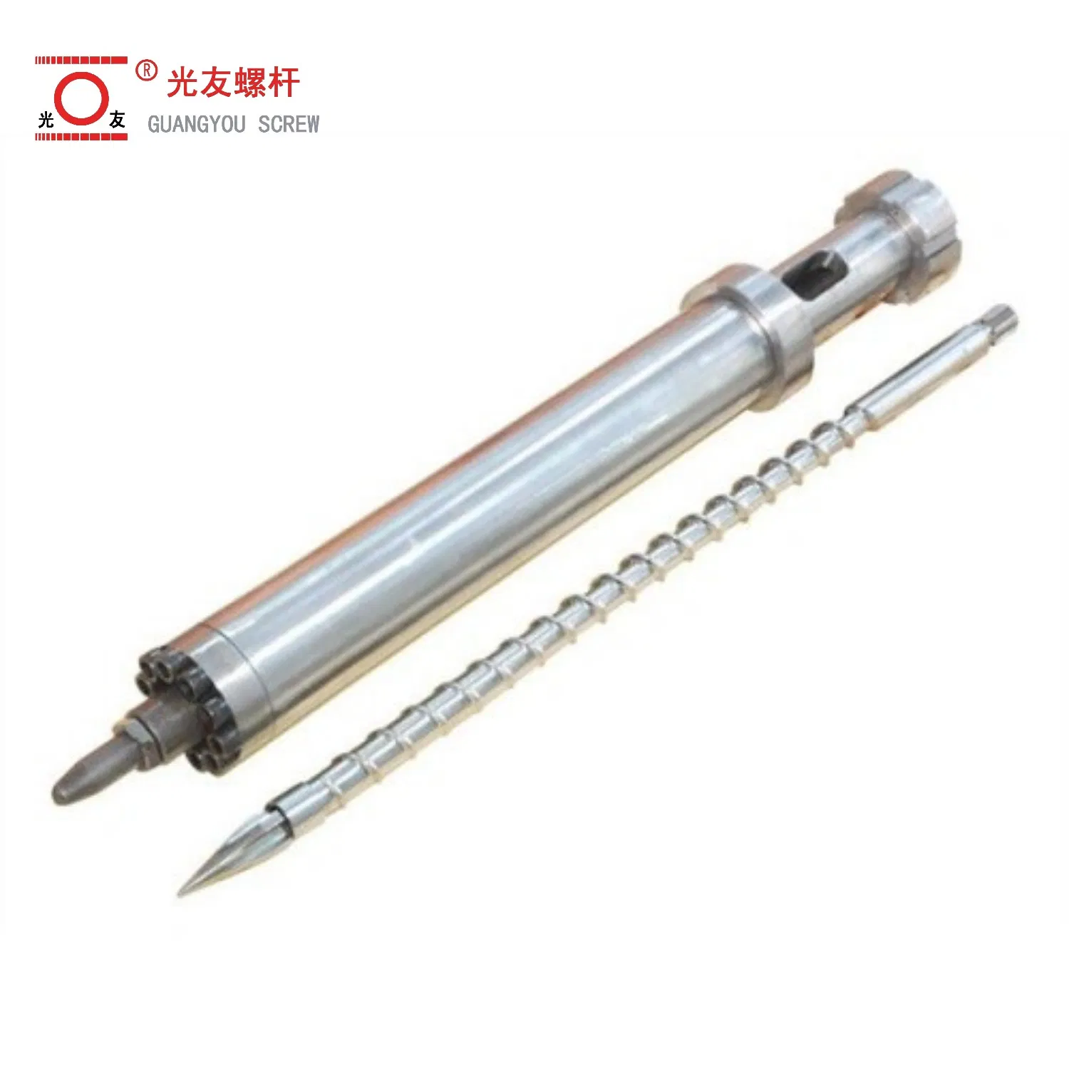 এঙ্গেল ইনজেকশন ছাঁচনির্মাণ মেশিনের জন্য উচ্চ-পারফরম্যান্স স্ক্রু ব্যারেল এবং খুচরা যন্ত্রাংশ