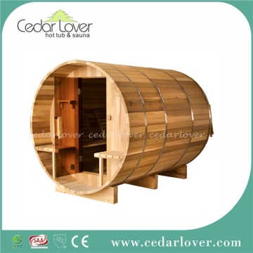 High quality lay down mini steam red tube sauna