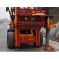 Schrauben Sie die Highway Guardrail-Bohrmaschine in einem