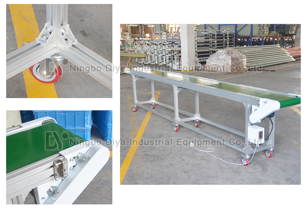 DY-CL-1.5M Conveyor Belt Automated Assembly Line for Workshop