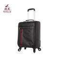 Hot sale crocodile pu-leather spinner travel trolly luggage