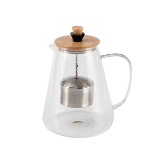 Teatime Glass Tea Pot Adjustable High Infuser