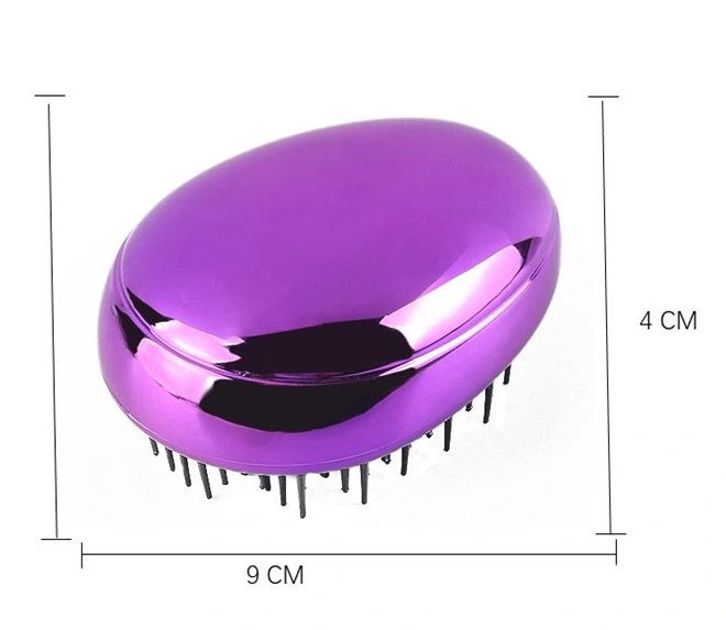 Small Portable Glittler Detangling Hair Brush for Travel