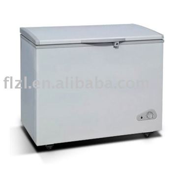 210L chest freezer with a step