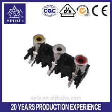 3 Hole AV PIN JACK RCA JACK