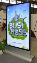 Floor-Standing LED Slim Lightbox