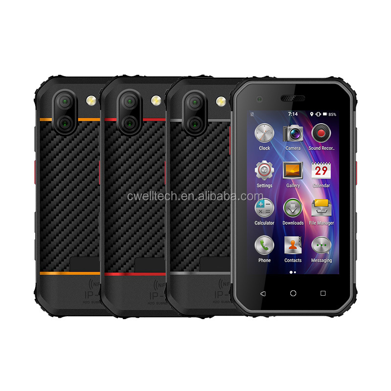 UNIWA M31 IP68 Waterproof 4G LTE Small Rugged Phone with NFC POC Zello Mini Android Smartphone