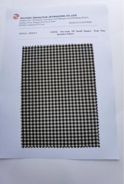 Two-tone NP Small Square Four Way Spandex Fabric