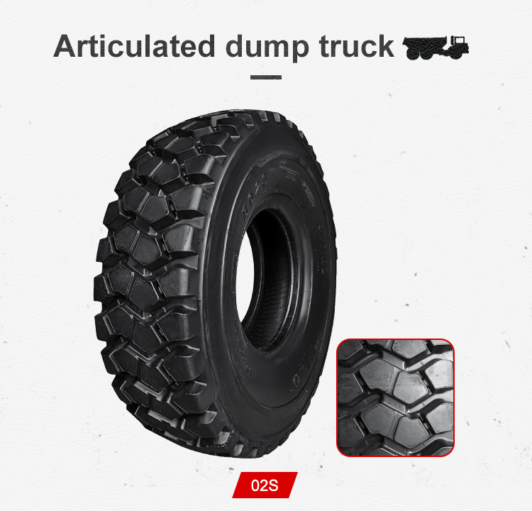 low profile radial tubeless dump truck OTR 750/65r25 tire