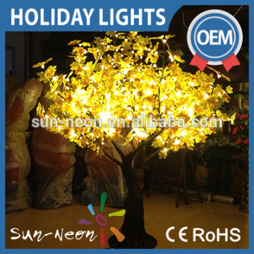 indoor decoration led maple tree lighting