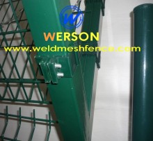 senke airport fence post with V post arm-many airport security defence supplier