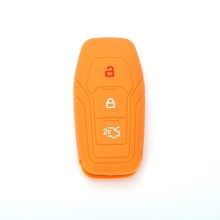 Colored rubber key covers for Ford Mondeo